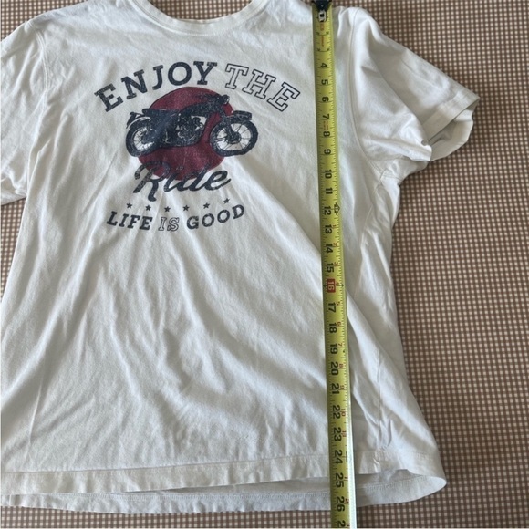 Life is Good ENJOY THE RIDE T-shirt. Men’s large - Picture 11 of 12